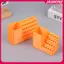 JASMINE 1 Máy Khoan Giá Đỡ 20 / 50 Lỗ Bit Tổ Chức Tua Vít Đầu Lưu Trữ Hộp Dụng Cụ Lỗ Ban Tua Vít Đứng Lục Giác Shank Sắp Xếp JASMINE