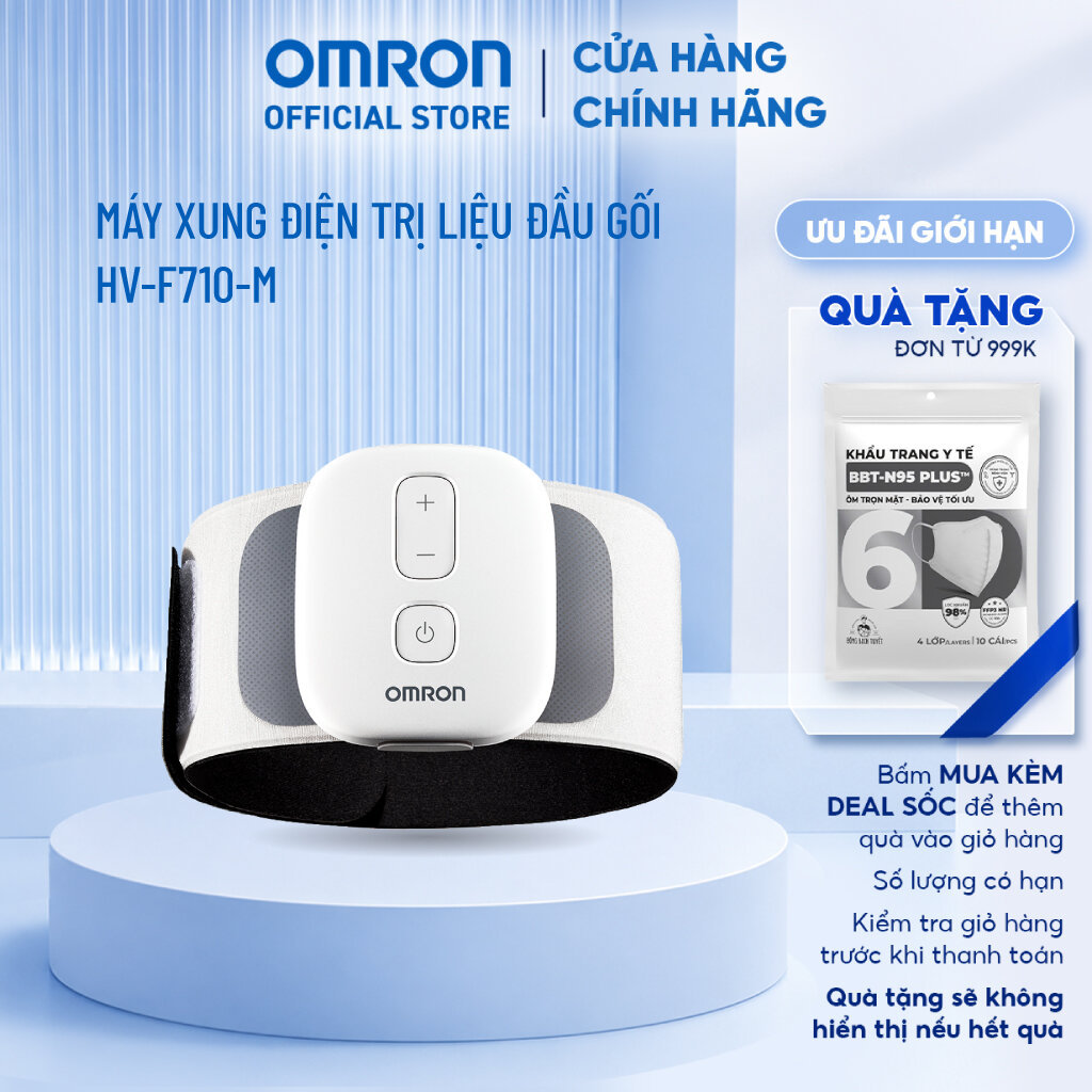 Máy Xung Điện Trị Liệu Đầu Gối OMRON HV-F710-M