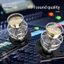 < CarFashion > Tai nghe có dây vòm âm thanh nổi Nghe nhạc Cuộc gọi có độ rõ nét cao 3dB Gọi kiểu cổ cắm cong Loại micro đôi