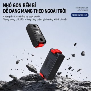 Đế Chống Rung Từ Tính Tháo Lắp Nhanh Phù Hợp Với DJI OSMO Action5 4 3 GoPro Điện Thoại Máy Ảnh