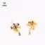 Nghệ Thuật Retro Màu Xanh Thả Tòn Ten Bông Tai Kiến Trúc Sang Trọng Cho Nữ Thời Trang Nhẹ Quà Tặng Trang Sức Sang Trọng [Mina]