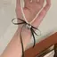 PNPIA- Xu Hướng Ruy Băng Nơ Choker Nelace Cho Nữ Ngọc Trai Thanh Lịch Trái Tim Mặt Dây Chuyền Nelace Tiệc Cưới Trang Sức Quà Tặng