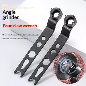GE Cờ lê đa năng Máy mài góc Bốn móng vuốt Công cụ điều chỉnh cờ lê tháo gỡ thiên nhiên cho phụ kiện máy mài bánh xe VN