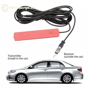 GE Đa Năng Tự Động Đài Phát Thanh FM Ăng Ten Tín Hiệu Amp Khuếch Đại Xe Ô Tô Biển Thuyền RV Tín Hiệu Tăng Cường Thiết Bị Ăng Ten Ô Tô VN