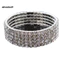 MIC _ Bracelet Thiết kế kim cương giả Vòng tay đeo tay thời trang bằng hợp kim đàn hồi để đeo hàng ngày
