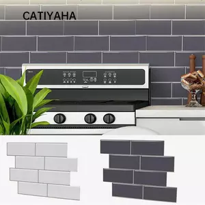 CATIYAHA Dán Tường Chống Thấm Nước Có Thể Tháo Rời Nhà Bếp Phòng Tắm Decal Tự Dính
