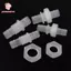 PWSEND 5 Đầu Nối Thẳng 3 ~ 8mm PP Chùa Khớp Phụ Kiện Ống