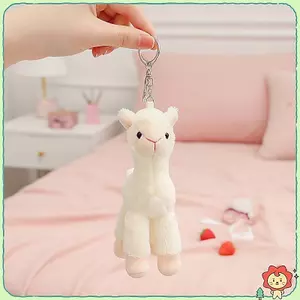 Mềm Mại Sang Trọng Alpaca Móc Khóa Handmade Dễ Thương Nhồi Bông Cừu Động Vật Mặt Dây Chuyền Cho Túi Du Lịch Trang Trí Quà Tặng Nhỏ Cho Trẻ Em Học Sinh