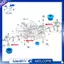 RC Xe Nâng Cấp Tay Lái Trước Gioăng Trục Ly Bộ Cho 1 / 10 TT02 RC Xe Nâng Cấp Phần