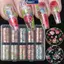 MAKY 10 Cuộn Hoa Móng Tay Nghệ Thuật Giấy Chuyển Hoa Hồng Bướm Thiết Kế Cho DIY Salon Làm Móng Tay Nhà Trang Trí Móng Tay VN