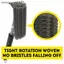 Luckyew BBQ Grill Brush Scrubber Dụng cụ làm sạch thịt nướng Dây thép không gỉ TQ