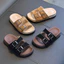 Giày Sandal Trẻ Em Mùa Hè 2025 Dép Bé Trai Bé Gái Đế Mềm Chống Trơn Trượt Tắm Bên Ngoài Mặc Cha Mẹ-Con Trẻ Em Boken Dép A1HN