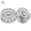 4 Núm điều khiển tốc độ âm lượng cho các bộ phận đàn Guitar điện phong cách LP, Bạc trong suốt