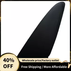 Ván Lướt Sóng Vây 10 Inch Lướt Sóng Trung Tâm Vây Mái Chèo Ban Longboard Đơn Vây Lướt Sóng Phụ Kiện Thể Thao Màu Đen
