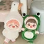 Lớn Ngỗng Trắng Quần Áo Cho Bé Cotton Quần Áo Búp Bê 20cm Quần Áo Trẻ Em Bán Cub Ếch Ngộ nghĩnh Mũ Đội Đầu Búp Bê Siêu Rẻ 7.6