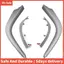 1 Bộ Lỗ Thông Khí Trung Tâm Chrome Viền Dải Phụ Kiện Thay Thế Cho Altis 2007-2013 Bảng Điều Khiển Dưới + Trên Viền Bao Bạc Xám