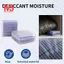 2 Chiếc Màu Xanh Nhọn Silica Gel Hút Ẩm Cho Hộp Hấp Thụ Có Thể Tái Sử Dụng