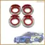 Caliper đĩa phanh kim loại cho MINI-Z Mini Z MA020 MA030 FWD MINI-Q8 1 / 28 RC Phụ kiện nâng cấp xe