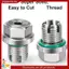 M14.1-1.5 X 15mm Oversize Piggyback Dầu Xả Cắm, Bộ Dụng Cụ Sửa Chữa Chảo Dầu Tự Khai Thác Bằng Thép Không Gỉ