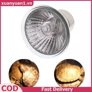 XUAN 25 / 50 / 75W UVA + UVB 3.0 Bóng đèn bò sát Rùa Basking Bóng đèn UV Bóng đèn sưởi Bộ điều khiển nhiệt độ VN