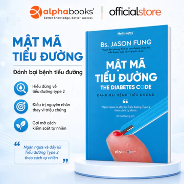 Sách - Mật Mã Tiểu Đường - Ngăn Ngừa và đánh Bại Bênh Tiểu Đường - Jason Fung (ETS)