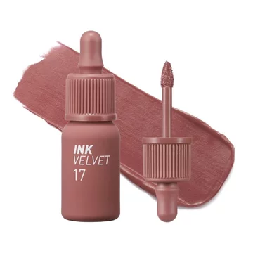 Peripera Ink the Velvet Lip Tint - Màu sắc tố cao, Áo dài, Không trọng lượng, Không thử nghiệm trên động vật, Không chứa Gluten, Không chứa Paraben (17 tuổi)