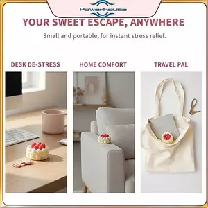 POWER Strawberry Cream Cake Bóp Đồ Chơi Mô Phỏng Món Tráng Miệng TPR Giảm Căng Thẳng Cho Giáng Sinh Stoing Stuffers.