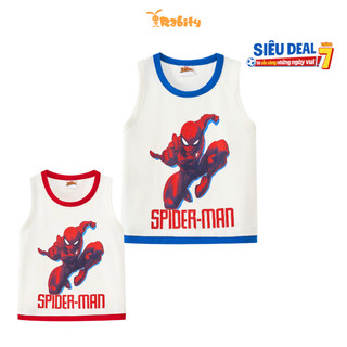 Áo thun sát nách Spiderman bé trai Rabity 505.901
