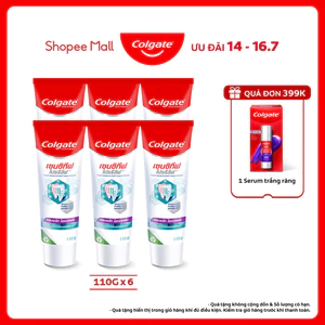 Bộ 6 Kem đánh răng Colgate ngăn ê buốt Sensitive Pro Relief cho răng nhạy cảm 110g