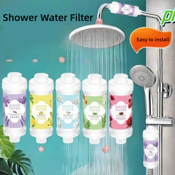 Bộ lọc đầu vòi hoa sen PICKIT, Bộ lọc vòi sen có thể thay thế nước hoa, Máy lọc nước PP Hộp đựng vòi hoa sen Phụ kiện phòng tắm