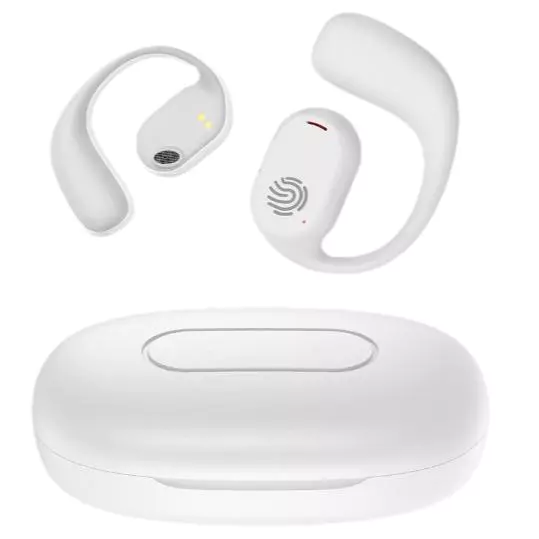Tập thể dục tai Tai nghe Bluetooth điên không dây chất lượng cao Tai nghe thể thao Bluetooth trong tai Tai nghe treo Bluetooth Không thể tắt mà không  – 5