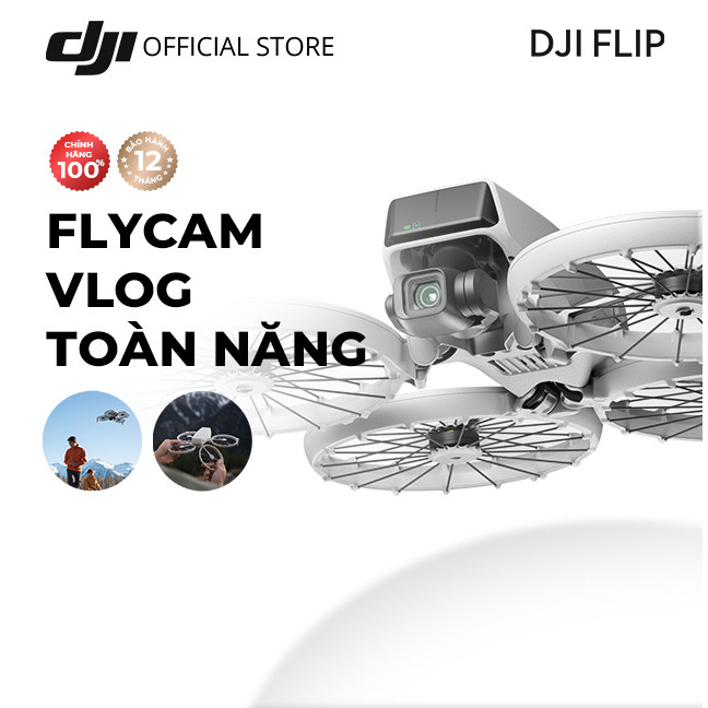 Flycam DJI Flip gấp gọn