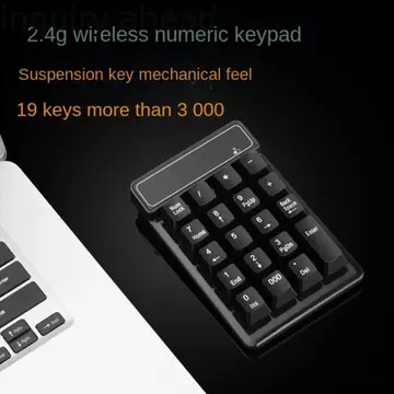 YÊU CẦU AHEAD Bàn phím nhỏ Bluetooth, Bàn phím có dây 19 phím Bàn phím số không dây 2.4G, Cảm giác cơ khí di động chống nước Bàn phím số USB Mini PC