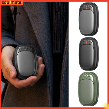 Linh hồn| Máy sưởi cầm tay có thể sạc lại Máy sưởi cầm tay USB 2 chiếc Máy sưởi cầm tay bằng điện từ tính USB Máy sưởi bỏ túi có thể sạc lại với 3 nhiệt lên đến 60°C Làm nóng nhanh cho ngoài trời