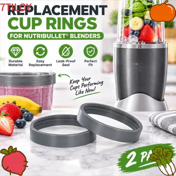 Vòng môi máy xay sinh tố 7TILOYSHOP, Vòng môi máy ép trái cây màu xám ABS, Bộ phận thay thế máy xay sinh tố thiết kế vít thay thế cho 600W / 900W cho máy xay sinh tố