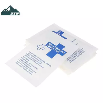 DTW 10 Chiếc Tấm Gạc Chống Thấm Nước Miếng Lót Không Dính Bộ Sơ Cứu Vết Thương Băng Băng Gạc Vô Trùng Miếng Lót Thể Thao