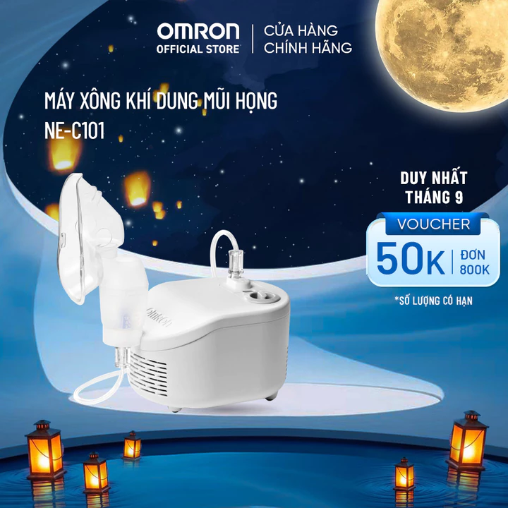 Máy Xông Khí Dung Mũi Họng OMRON NE-C101