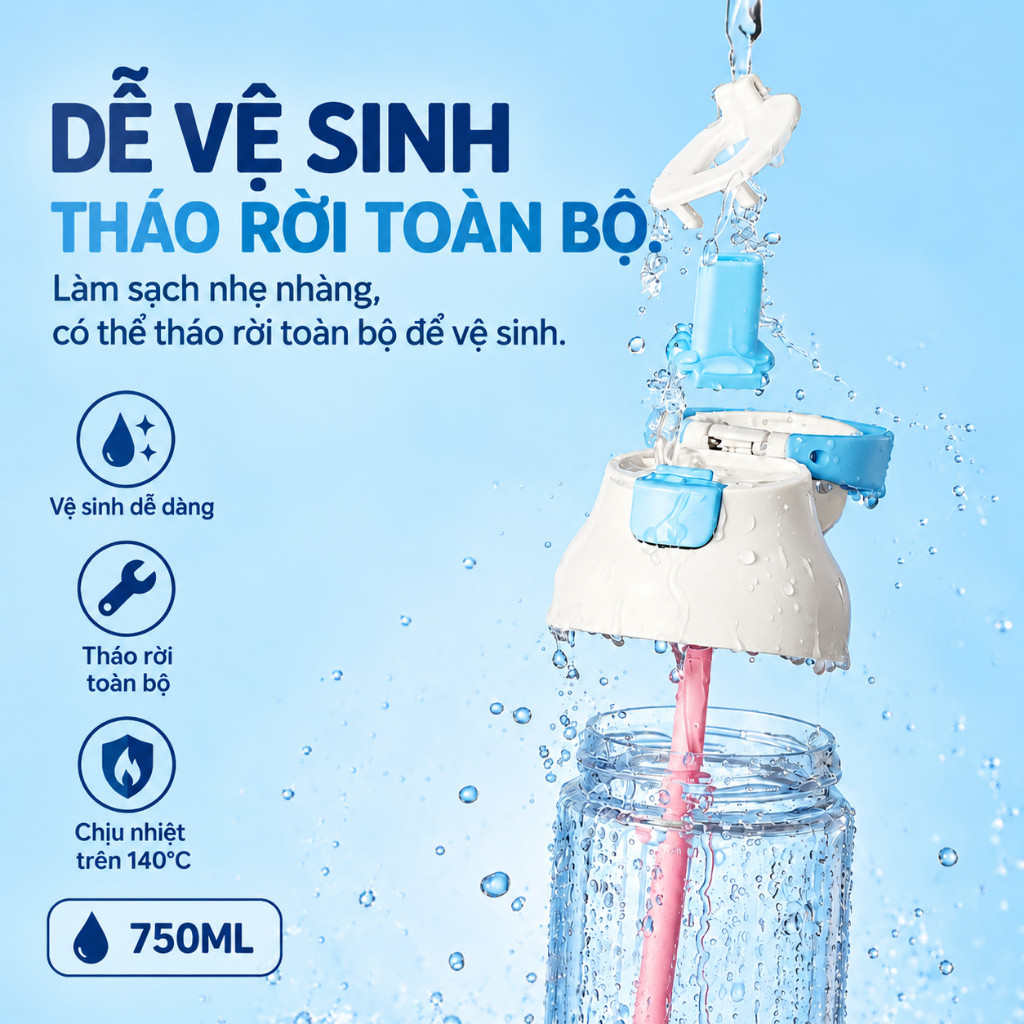 Bình GOGLET Nước Nhựa Thể Thao 4 Màu, Thiết Kế Gọn Nhẹ Tiện Mang Đi Học, Đi Làm, Tập Gym, Giá Rẻ | BigBuy360 - bigbuy360.vn