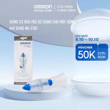 Dụng cụ rửa mũi sử dụng cho máy xông khí dung NE-C101 Omron
