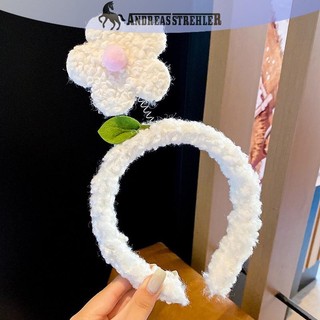 Onetimingfine Sáng Tạo Cừu Sang Trọng Hoa Băng Đô Quấn Tóc Cho Bé Gái Người Phụ Nữ Dễ Thương Hàn Quốc Mũ Vòng Phụ Kiện Tóc Đồ Trang Trí VN