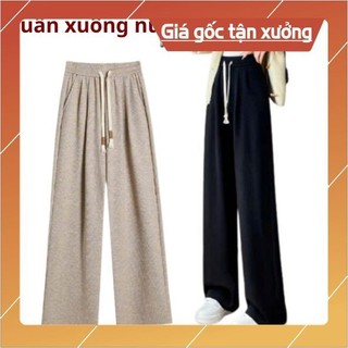 Quần ống xuông, quần dạ nữ ống xuông, quần mùa đông vải dầy dặn, mền mại -xm thuvu