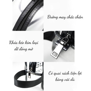 Sét 3 túi đựng mỹ phẩm trong suốt chống nước