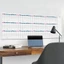 Exhila Treo Tường 2026 Lịch Lập Kế Hoạch Hàng Năm Không Ngày 100x42cm Cho Văn Phòng Tại Nhà