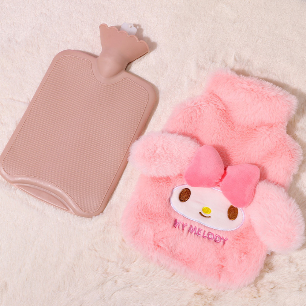 Túi Chườm Bụng Giữ Nhiệt Hello Kitty, Túi Sưởi Ấm Đau Bụng Kinh Lông Cừu Mềm Mại Nhiều Mẫu Dễ Thương