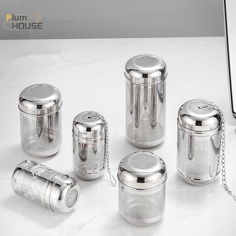 PlumHOUSE lọc trà inox lưới mịn dùng cho ấm trà, lá trà và gia vị, lọc cà phê