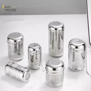 PlumHOUSE lọc trà inox lưới mịn dùng cho ấm trà, lá trà và gia vị, lọc cà phê