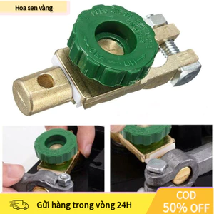 【24H】Công tắc ngắt điện bình ắc quy chuyên dụng cho xe hơi với khả năng cách ly nhanh chóng và vận hành đơn giản tiện lợ
