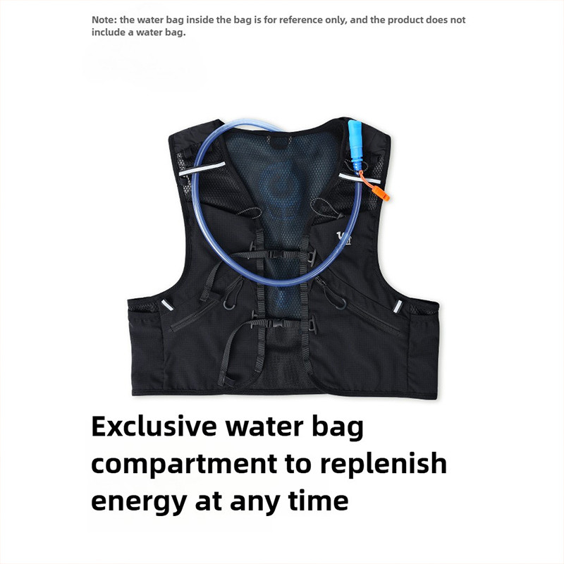 Áo Vest chạy bộ nhẹ xuyên quốc gia CAMEL CROWN, Áo Vest Marathon hai vai thể thao
