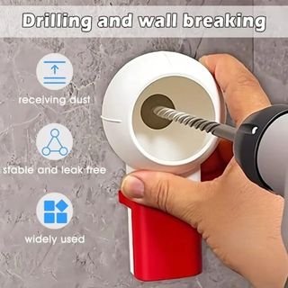 Máy hút bụi máy khoan điện MARBLEM, hộp đựng bụi mũi khoan đa năng, dụng cụ điện chống bụi