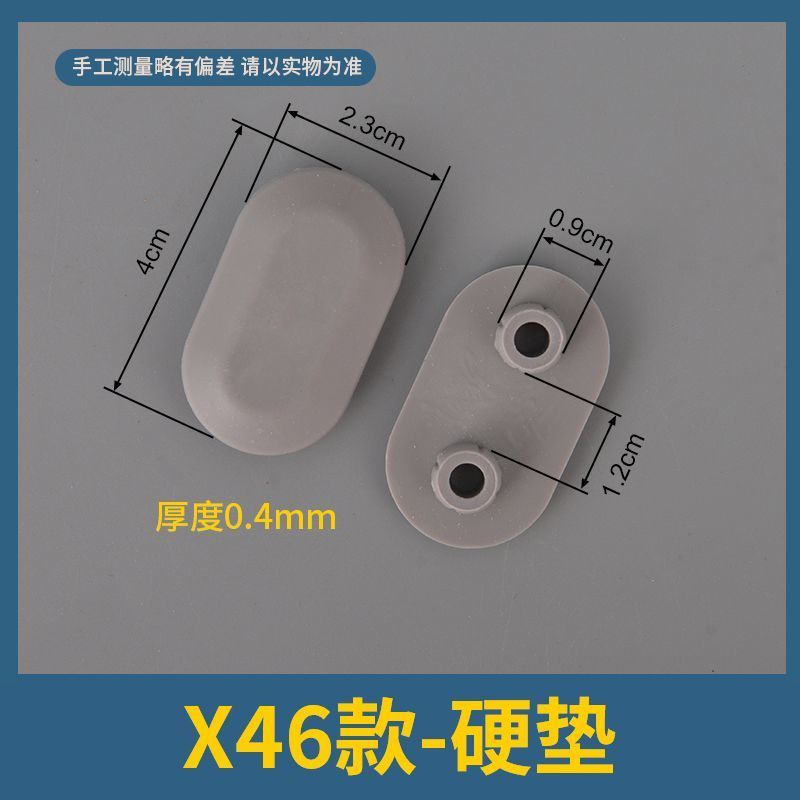 Vỏ Vệ Sinh Nắp Trên Miếng Đệm Chống Va Chạm Miếng Đệm Đầu Nấm Nhà Vệ Sinh Nhựa Cao Su Silicon Miếng Đệm Chống Trơn Trượt X45-96